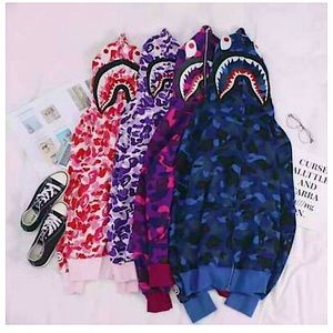 Bape full zip up hoodie